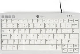 BakkerElkhuizen UltraBoard 950 V2 Standard Compact, weiß/grau, USB, DE (BNEU950V2DE)