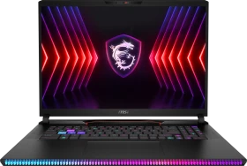 MSI Raider GE78 HX 14VGG-231, Core Black, Core i9-14900HX, 32GB RAM, 2TB SSD, GeForce RTX 4070, DE (0017S2-231)