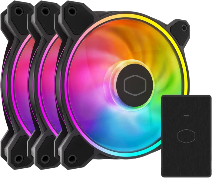 Cooler Master MasterFan MF120 Halo² 3in1, 120mm, 3er-Pack