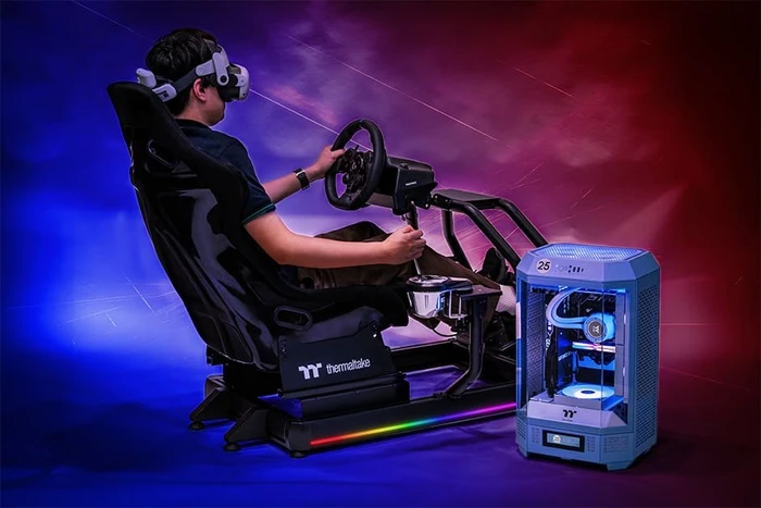 Thermaltake Racing Simulator Cockpit GR500, weiß