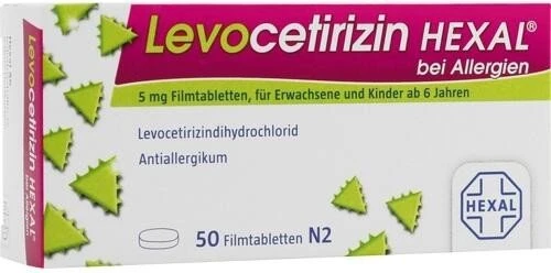 Hexal Levocetirizin 5mg Filmtabletten