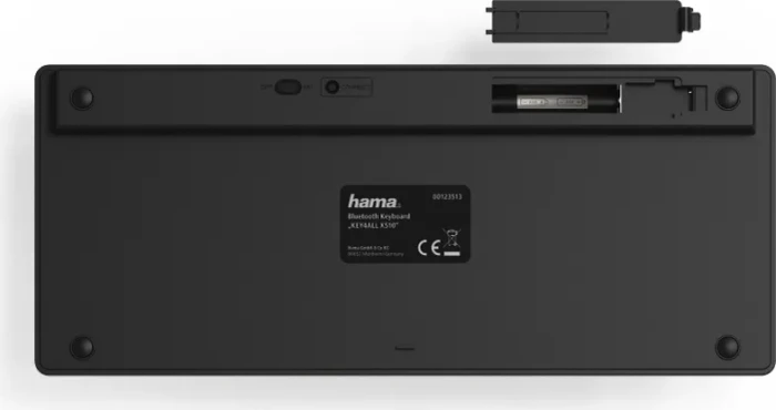 Hama KEY4ALL X510, schwarz, Bluetooth, DE
