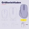 Trust Fyda Multi-Device Wireless Mouse schwarz, USB/Bluetooth Vorschaubild