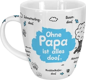 Sheepworld Kaffeebecher Ohne Papa ist alles doof 500ml