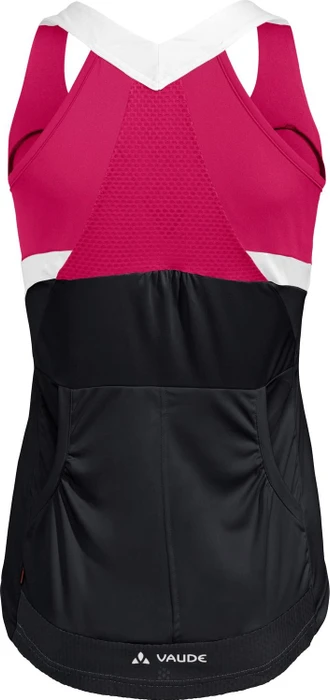 Vaude Advanced Top Trikot ärmellos schwarz/rosa (Damen)