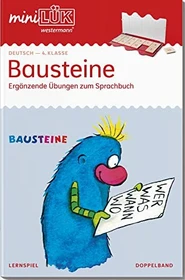 mini LÜK Deutsch Bausteine - Übungen angelehnt an das Lehrwerk 4. Klasse