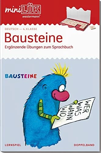 mini LÜK Deutsch Bausteine - Übungen angelehnt an das Lehrwerk 4. Klasse