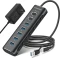 RSHTech 7 Port USB Hub mit Schalter und Netzteil, USB-C/USB-A 3.1 [Stecker] Vorschaubild