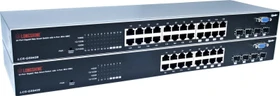 Longshine GS9400 Rackmount Gigabit Switch, 24x RJ-45, 4x SFP (LCS-GS9428)