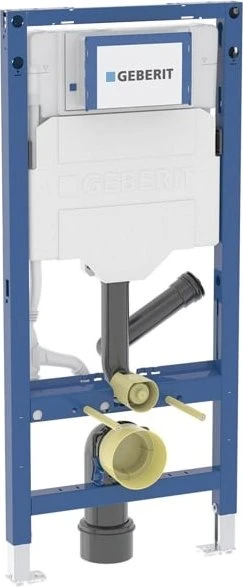 Geberit Duofix Element für Wand-WC, 112cm, mit Sigma UP-Spülkasten 12cm, für Geruchsabsaugung mit Abluft