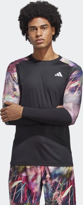 adidas Melbourne Tennis Heat.RDY Funktionsshirt langarm multicolor/black (Herren)