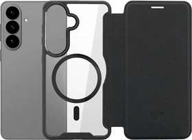 Eiger North Folio Magsafe Case für Samsung Galaxy S26 schwarz