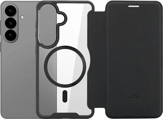 Eiger North Folio Magsafe Case für Samsung Galaxy S26 schwarz