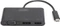 Digitus USB-C 3in1 Triple Monitor Adapter, USB-C auf HDMI/DisplayPort/VGA, schwarz Vorschaubild