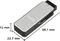 Hama Dual-Slot-Cardreader silber, USB-A 3.0 [Stecker] Vorschaubild