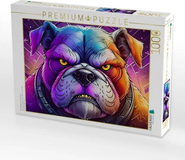 Calvendo Die Bulldoge ist nicht erfreut