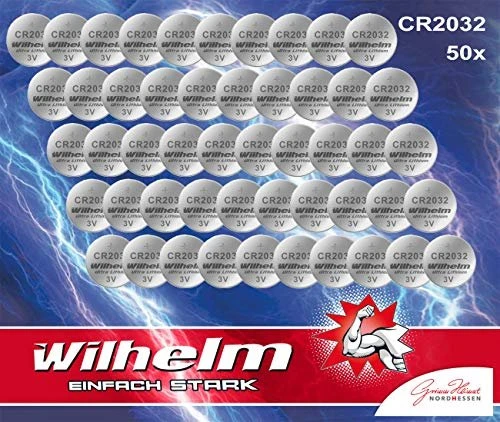 Wilhelm CR2032, 50er-Pack