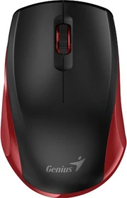 Genius NX-8006S Wireless Silent Mouse schwarz/rot, USB (31030024401)