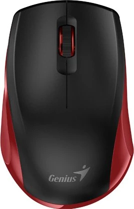 Genius NX-8006S Wireless Silent Mouse schwarz/rot, USB