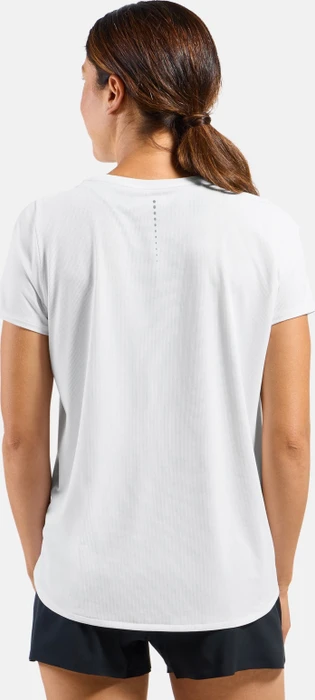 Odlo Zeroweight Chill-Tec Funktionsshirt kurzarm weiß (Damen)