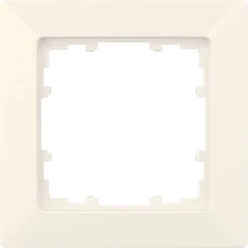 Siemens DELTA line Rahmen 1-Fach, 80x80mm, elektroweiß