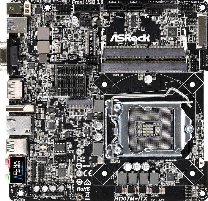 ASRock H110TM-ITX R2.0 (Intel 1151)