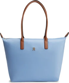 Tommy Hilfiger Kontrast-Griff Monogramm Tote Shopper well water