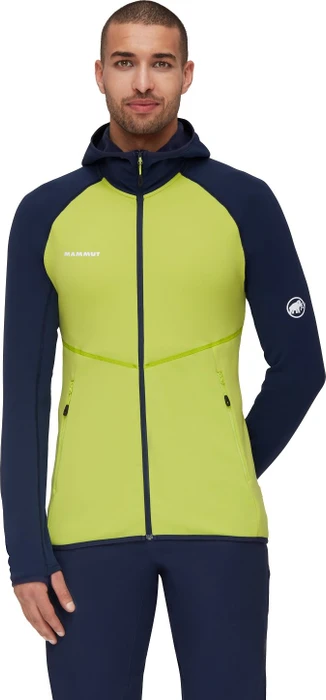 Mammut Aconcagua ML Hooded Funktionsjacke highlime/marine (Herren)