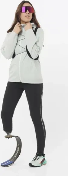 Salomon Bonatti Trail Funktionsjacke misty blue (Damen)