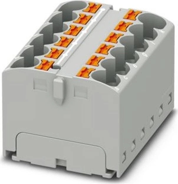 Phoenix Contact PTFIX 12X4-G GY - Verteilerblock