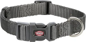 Trixie Premium Halsband, S, Grafit