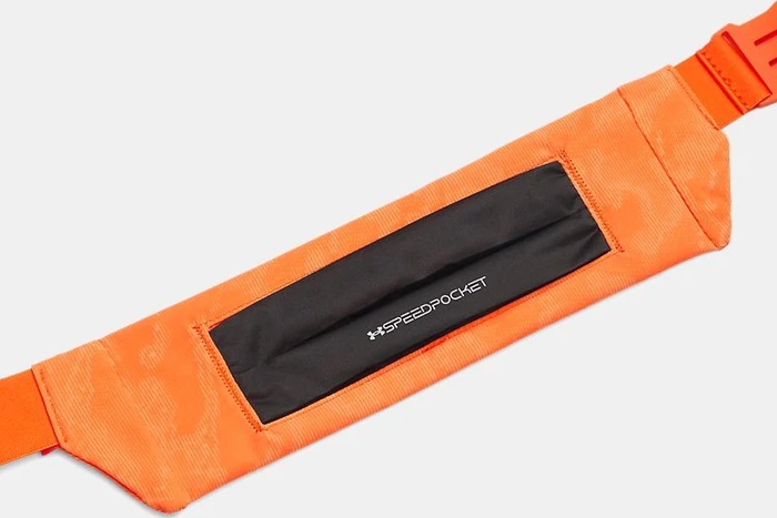 Under Armour Velociti Bauchtasche outrageous orange/silver reflective
