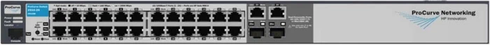 HPE Aruba ProCurve 2510 24 Rackmount Managed Switch, 24x RJ-45, 2x RJ-45/SFP