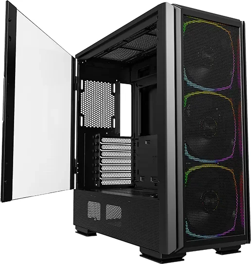 Montech Sky Two GX, schwarz, Glasfenster