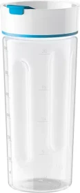 Braun STG WHBL MultiQuick 5 Vario Fit Blend&Go Trinkflasche 600ml weiß