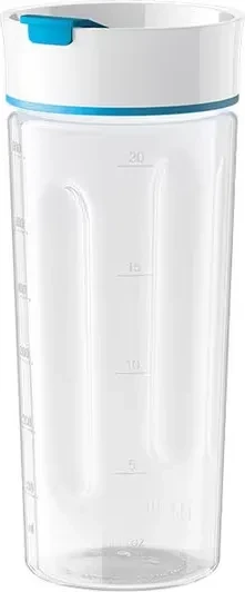 Braun STG WHBL MultiQuick 5 Vario Fit Blend&Go Trinkflasche 600ml weiß
