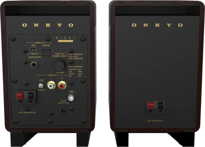 Onkyo GX-10DB Bordeaux Walnuss Limited Edition, Paar