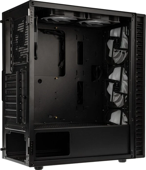 Kolink Observatory HF Plus Mesh ARGB, schwarz, Glasfenster