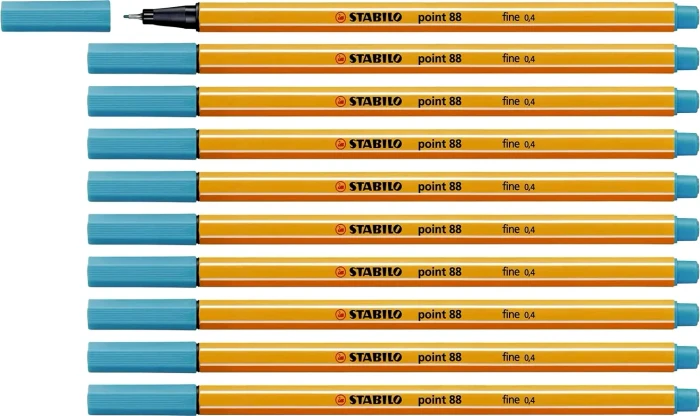 STABILO point 88 hellblau, 10er-Pack