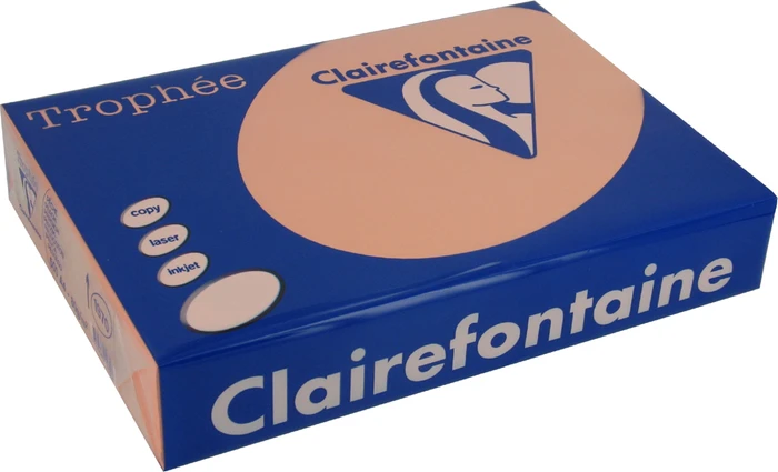 Clairefontaine Trophée Universalpapier matt pfirsich, A3, 80g/m², 500 Blatt