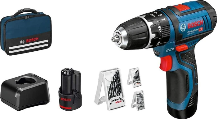 Bosch Professional GSB 12V-15 Akku-Schlagbohrschrauber