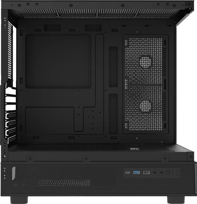 DarkFlash DPX90 Black, Glasfenster