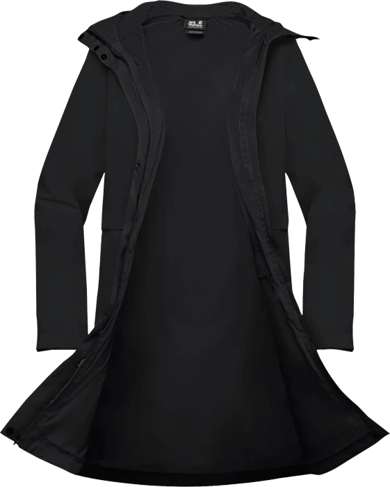 Jack Wolfskin Terraview 2L Funktionsmantel schwarz (Damen)