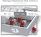 Redragon K617 Fizz, 60%, weiß/grau, LEDs RGB, hot-swap, Outemu Red, USB, US Vorschaubild