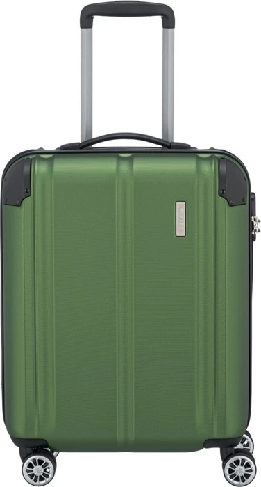 Travelite City 4-Rad Trolley S grün