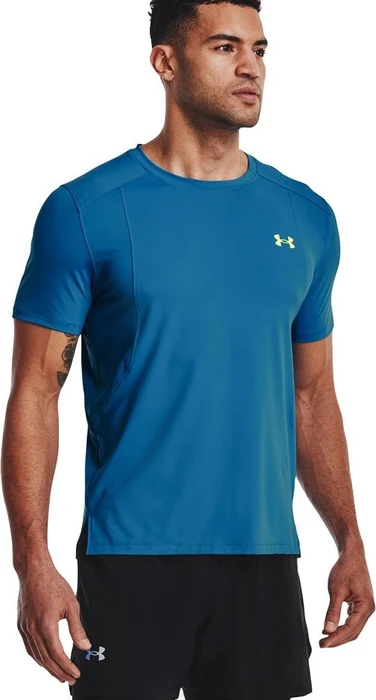Under Armour Iso-Chill Run Laser Laufshirt kurzarm cruise blue (Herren)