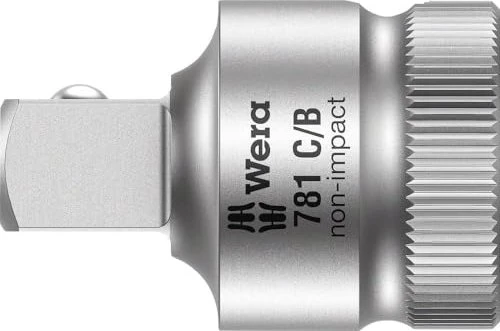 Wera 781 C/B Steckschlüssel-Adapter, 1/2" auf 3/8"