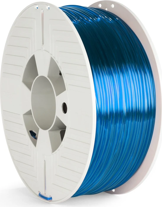 Verbatim PETG, transparent blue, Spule, 2.85mm, 1.00kg