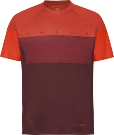 Vaude Moab VI Trikot kurzarm glowing red/black (Herren)