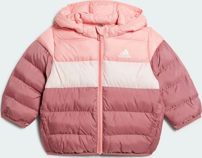 adidas Synthetic Down Funktionsjacke semi pink spark/sandy pink/preloved crimson (Junior)